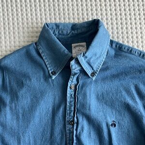 Brooks Brothers Regent Fit Shirt Chambray Denim